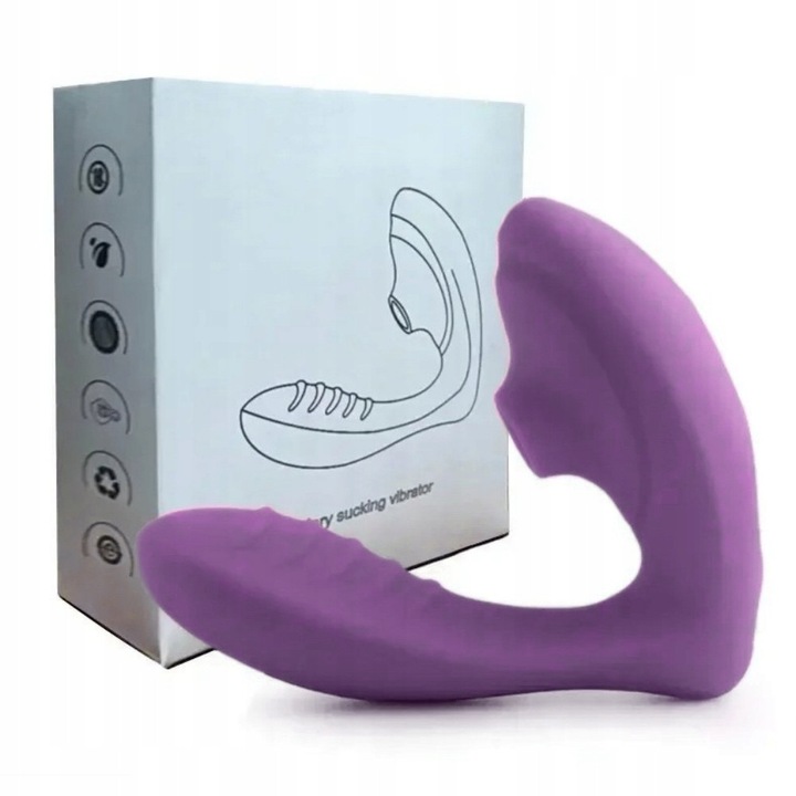 Vibrátor 10 rezgésmóddal és 10 szívó üzemmóddal, szilikon, vízálló, vezeték nélküli töltés