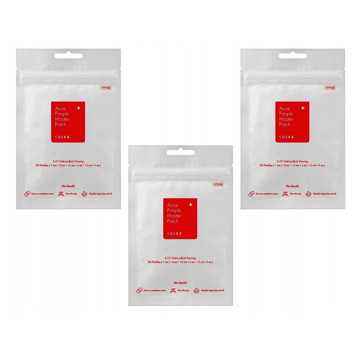 Plasturi pentru acnee Master Patch set 24 bucati