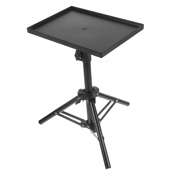 Stativ portabil pentru proiectoare, mecanism telescopic, inaltime reglabila, 1,14 m, metalic