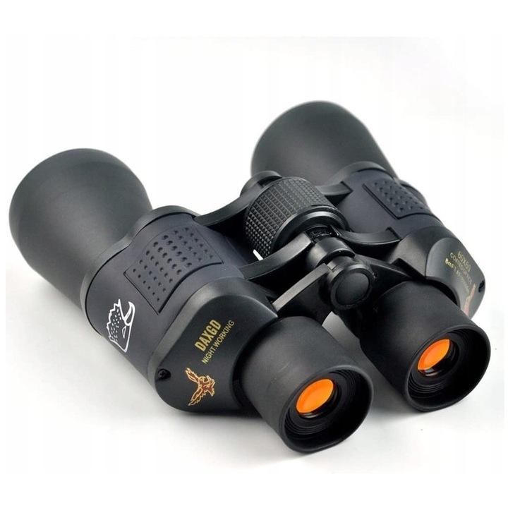 Binoclu militar HD, DAXGD, 80x, waterproof, 3000m, negru