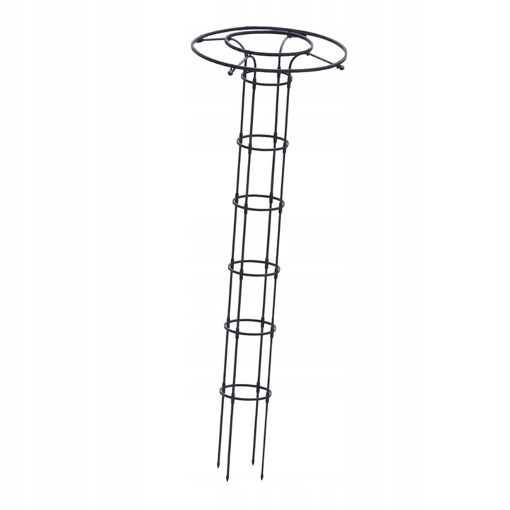 Suport pentru plante, 210cm, diametru 70cm, otel, pentru flori si vita de vie