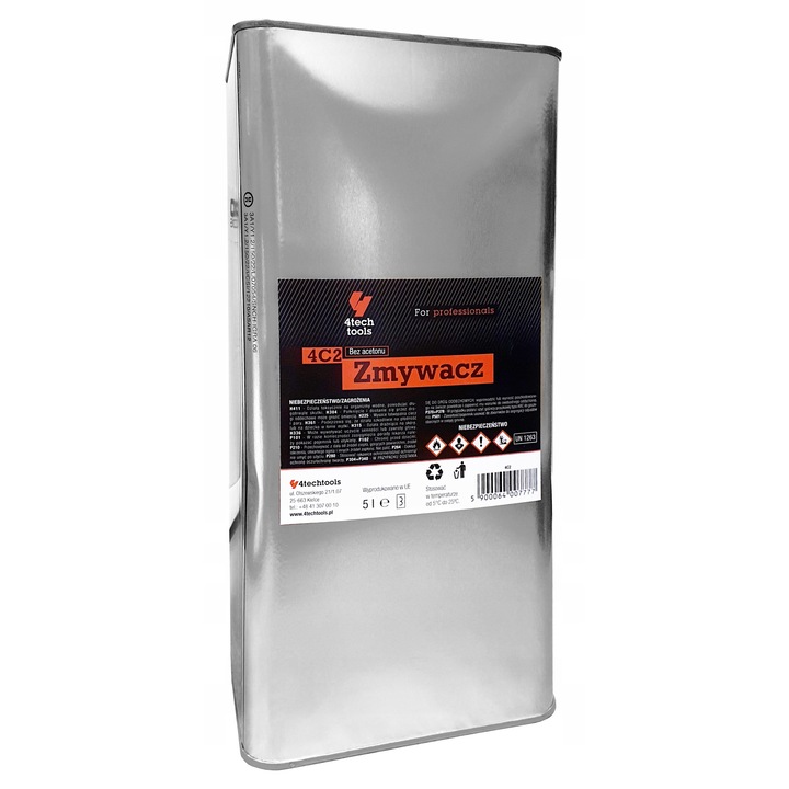 Degresant pentru frane 4TechTools 5000 ml, metalic