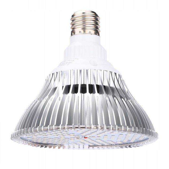 Lampa de crestere pentru plante 100W, 150LED, E27, 12x12,2cm, aluminiu