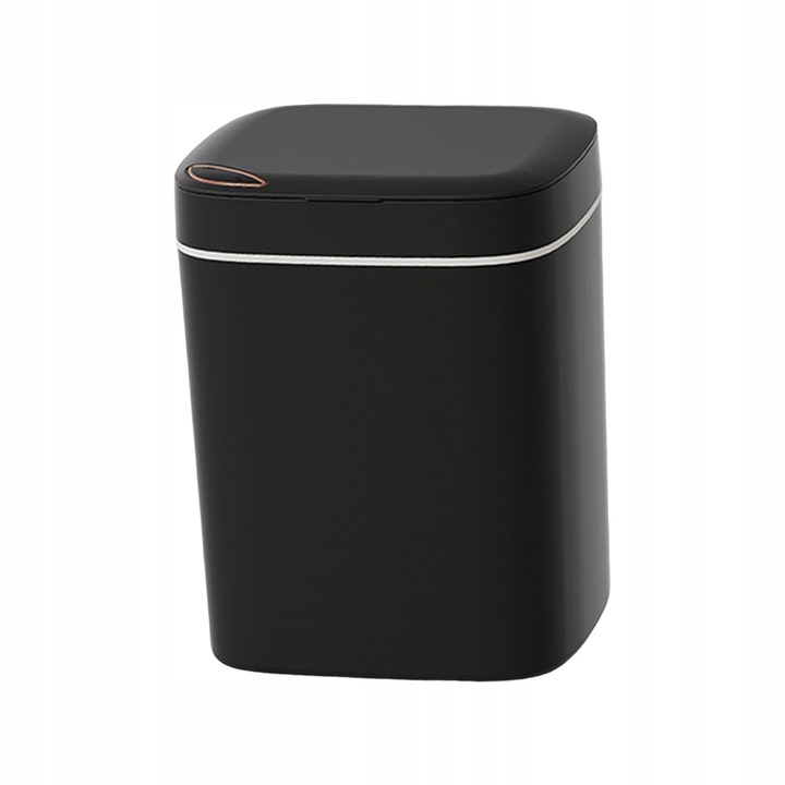 Cos de gunoi automat cu senzor de miscare, cu capac, pentru baie