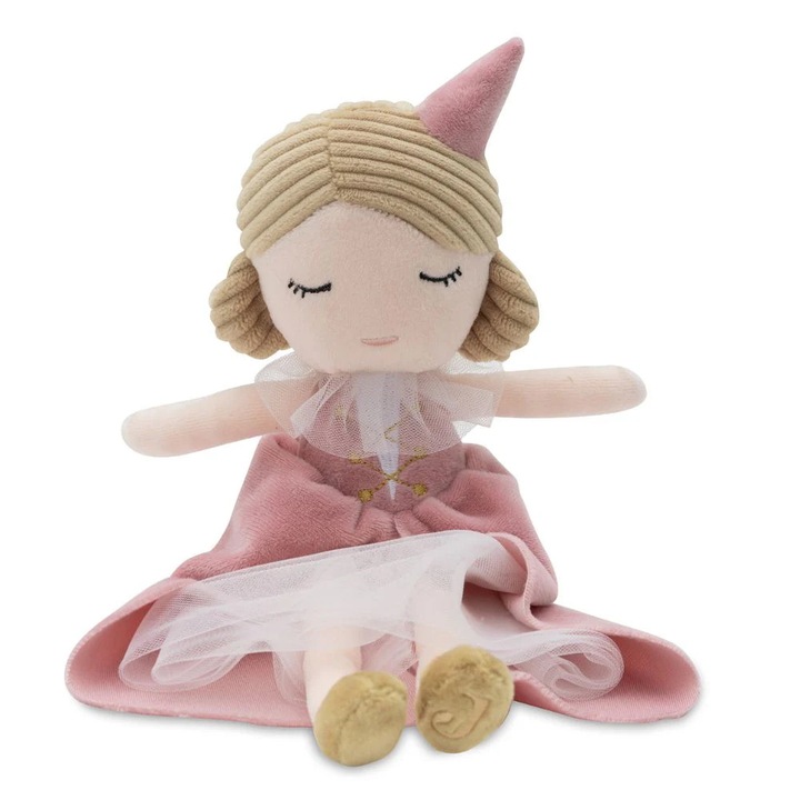 Papusa textila, Jucarie de plus - Lady Lynn, Jollein, 34 cm, 0 luni+