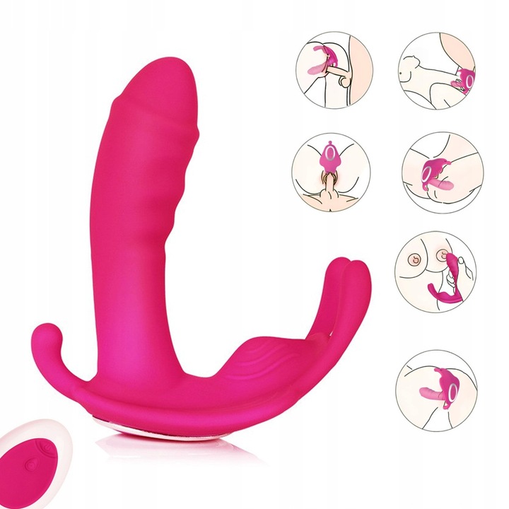 Vibrátor csikló kék lótusz, nőknek és pároknak