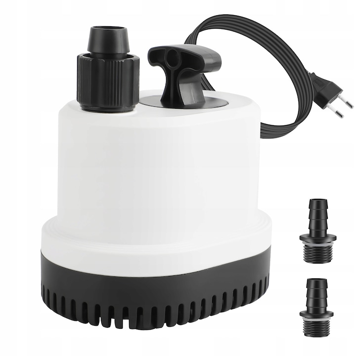 Pompa submersibila 2500L/H, 40W, 2,3m inaltime, 13,3x9,7x14,7cm, utilizare acvarii, fantani, iazuri
