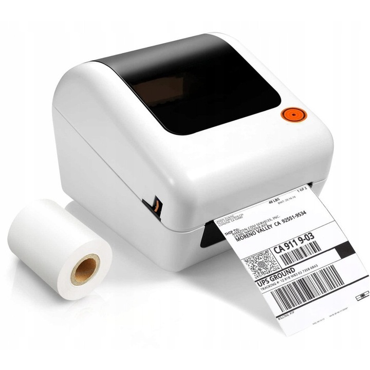 Термопринтер, самозалепващи етикети, 50-110 мм, 150 мм/сек