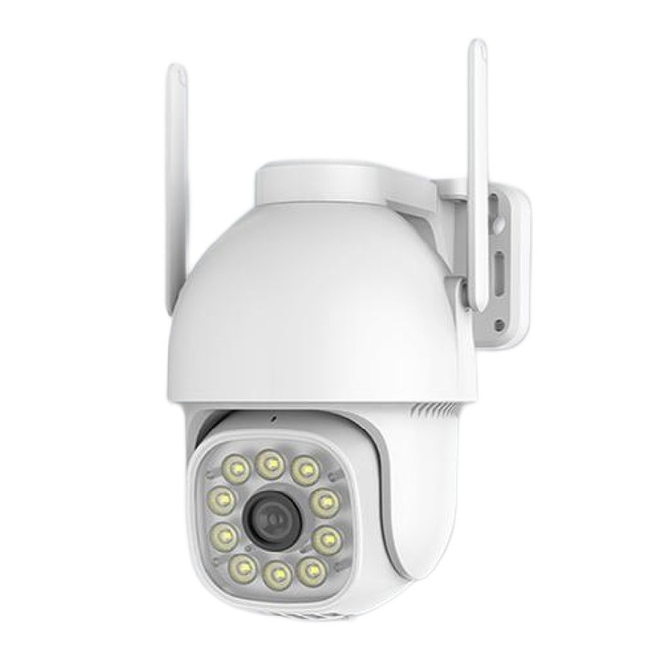 Камера за наблюдение 2MP, IR, IP66, въртяща се 90+360, 4мм