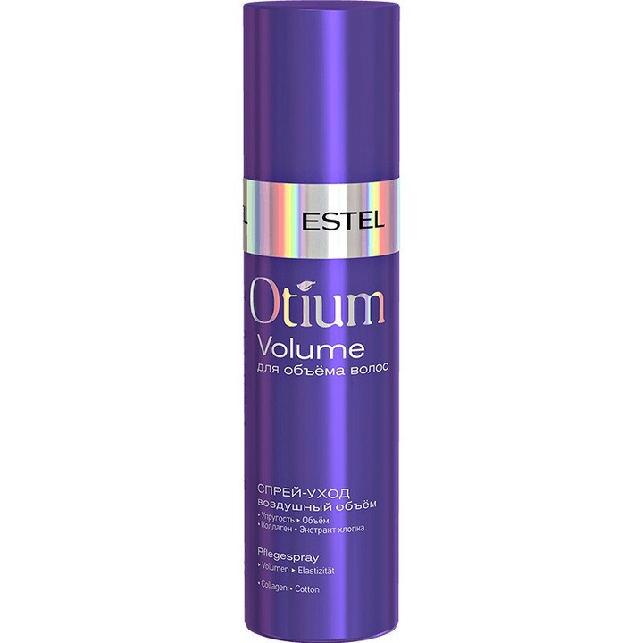 Spray ingrijire si volum pentru par fin si subtire Volume Otium Estel Professional, 200 ml