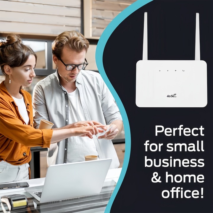 Router Wireless 4G, XONGSOR®, Router Portabil, 300Mbps, Cu slot pentru ...