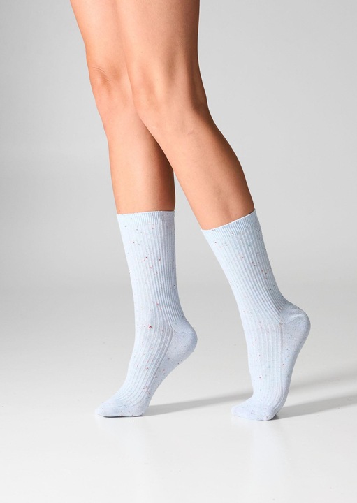 Дамски чорапи 1612015, Бял