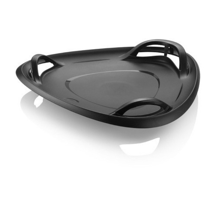 Sanie disc Gizmo Riders Meteor, 70cm, antracit, capacitate 90kg, greutate 1.27kg