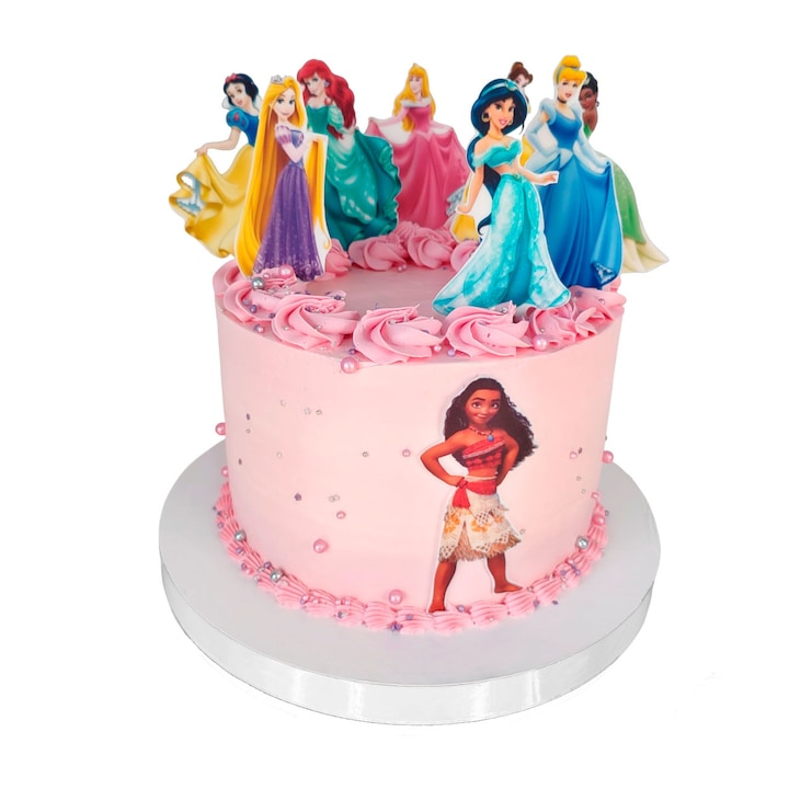 Бяла подложка за торта, Brand4Cake, 34 см, дебелина 2 см, ламиниран ръб