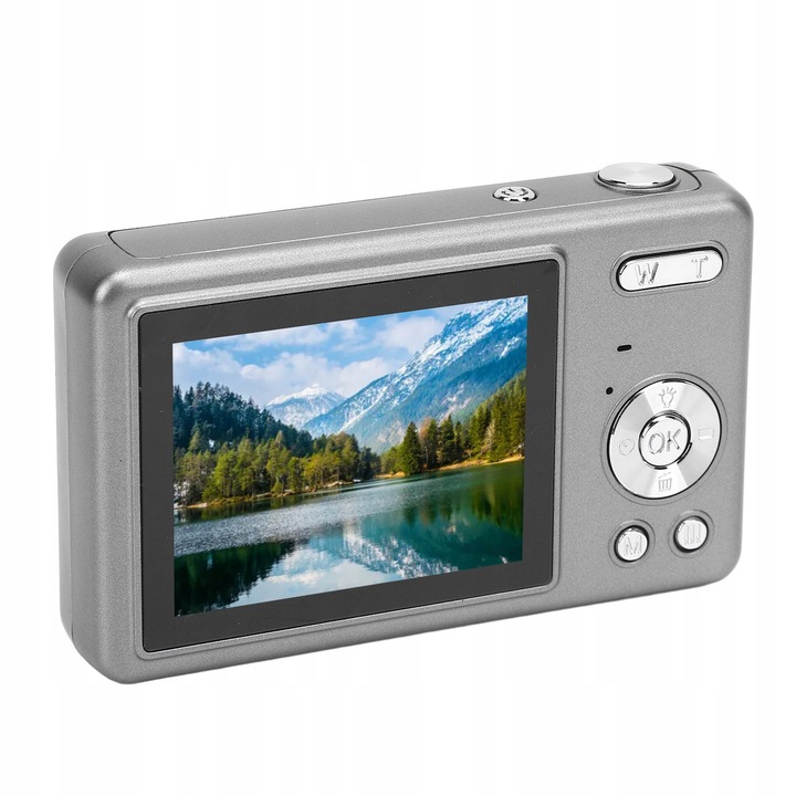 Aparat foto compact, 50 MP, 4K, 2,4 inch, set cu cablu USB, curea, card de memorie