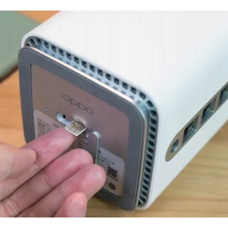 Router 5G Wi-Fi 6 Oppo 5G CPE T1a, 4,1 Gbps, alb - eMAG.ro