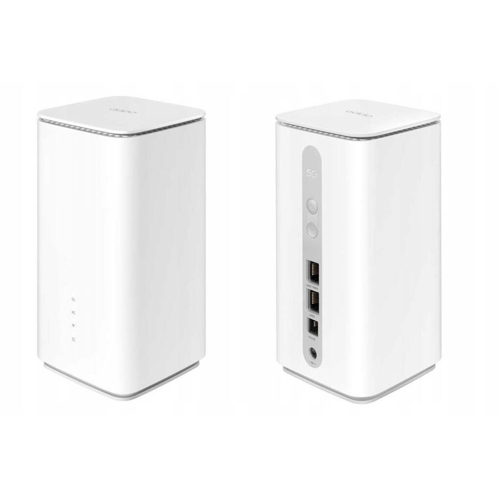 Router 5G Wi-Fi 6 Oppo 5G CPE T1a, 4,1 Gbps, alb - eMAG.ro