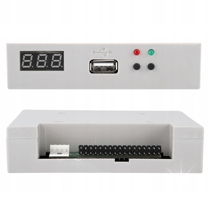 Emulator USB pentru discheta, ELECTRONICA 4U, 12,8x10,4x2,8cm, set complet