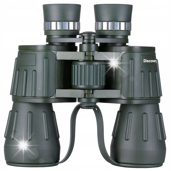 Бинокъл Levenhuk Discovery Field 10x50, 50 мм, водоустойчив, пълен комплект