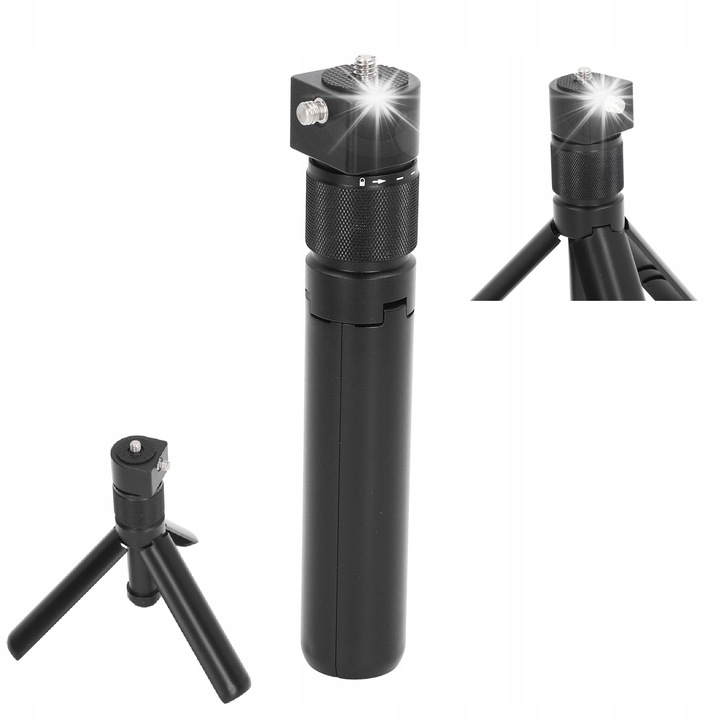 Поддръжка на спортна камера GoPro, адаптер за статив TriPod, 30x27mm, черен