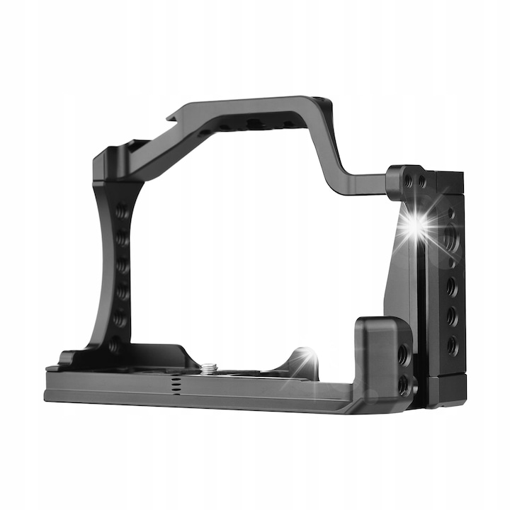 Camera video din aluminiu, suport pentru Canon M5/M50/M50II, 13,5x10x5,7cm, 168g