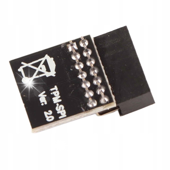 Modul TPM 2.0 14Pin SPI pentru placi de baza, securitate criptare, negru