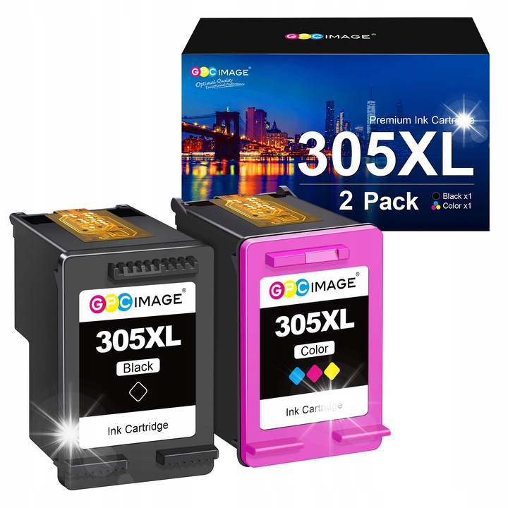 HP 305XL nyomtatópatron szett, fekete és színes, kompatibilis a DeskJet és Envy készülékekkel