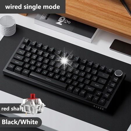 Tastatura mecanica AJAZZ AK820, cablu USB, 82 taste, 327x136x40mm