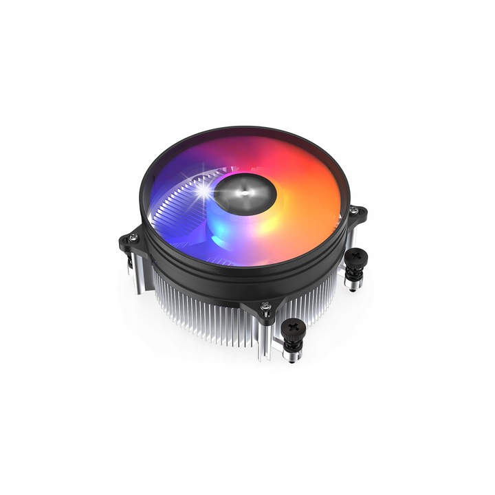 Racire procesor KRUX Integrator RGB, AM4, ventilator 92mm, iluminare ARGB, set complet