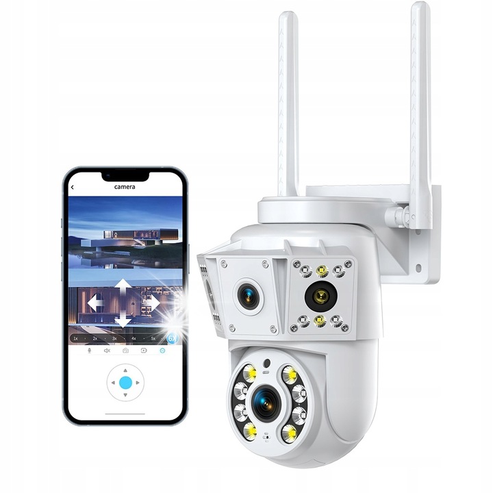 Камера за наблюдение, XC, IP WiFi 1080P, водоустойчива, 355 AUX TR TRACKING Z