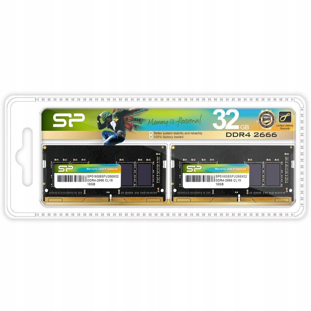 Memorie RAM DDR4 32GB (2x16GB) 2666MHz CL19 - eMAG.ro