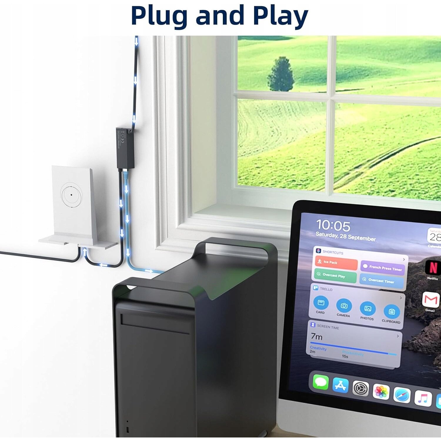 Adapter Ethernet Starlink V2, gigabit, plug-and-play - eMAG.hu