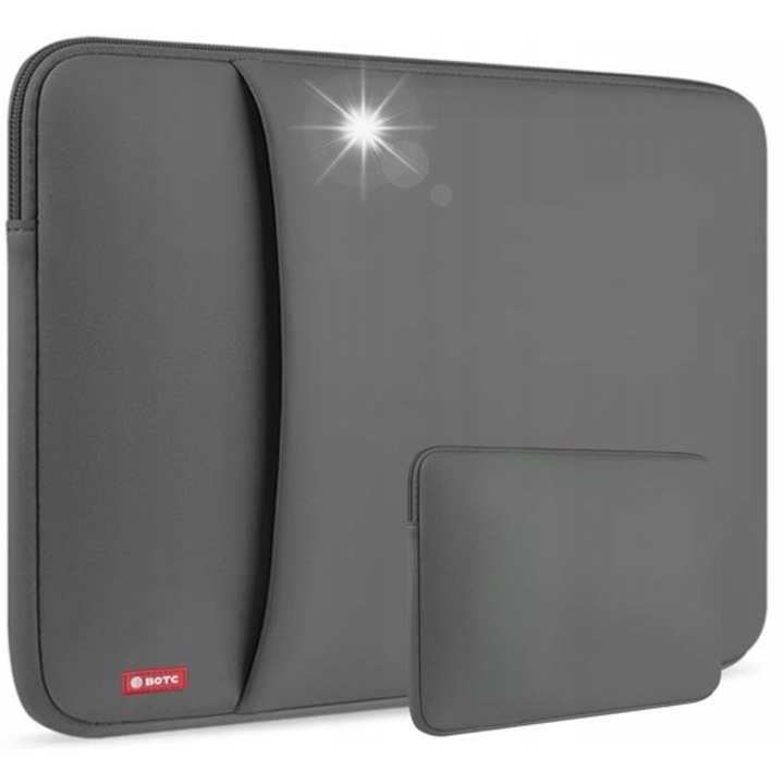 Husa pentru laptop MacBook Pro 15.6, Botc, negru