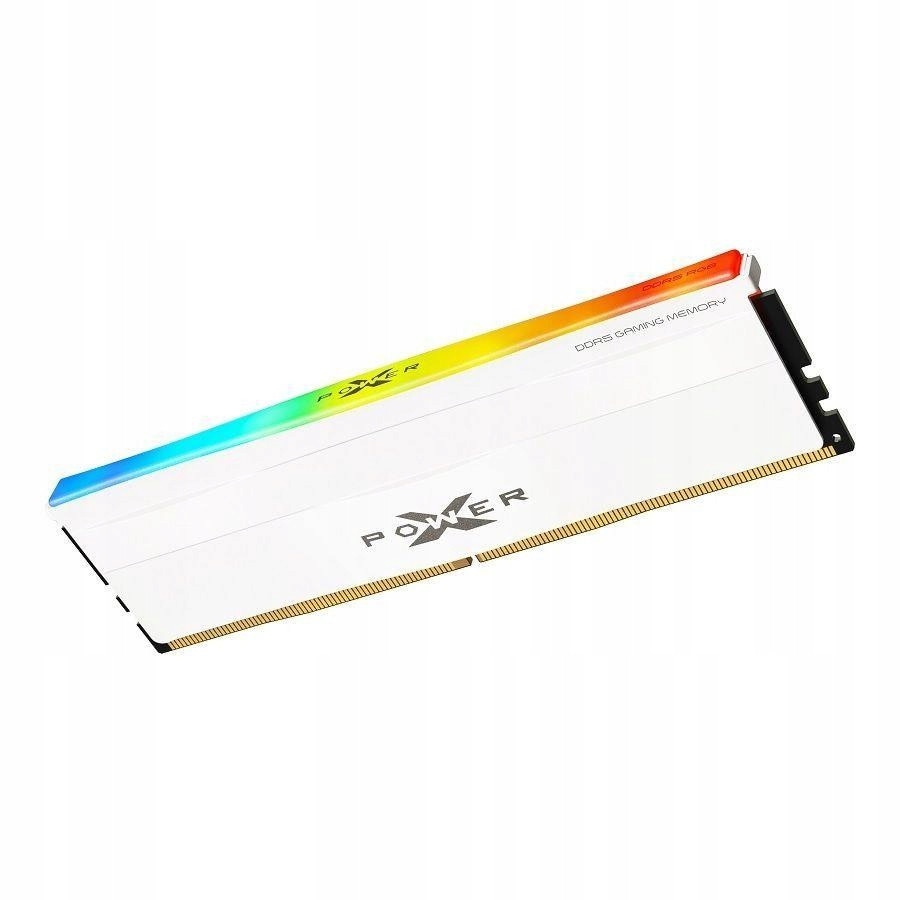 Memorie RAM Silicon Power DDR5 64GB (2x32GB) 6000MHz CL30 RGB Alb