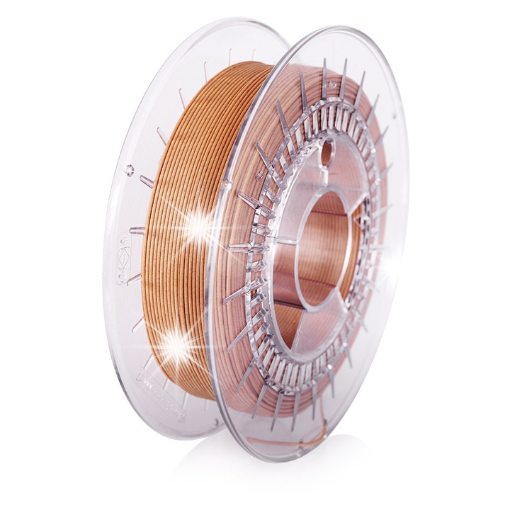 Filament 3D BioWOOD 1,75mm 0,5kg, roz, biológiailag lebomló, nyílt nyomtatáshoz