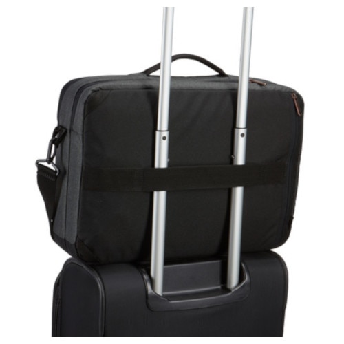 Geanta laptop Case Logic Era Hybrid 15.6", neagra, 2 in 1, compartiment pentru tableta 10.5"