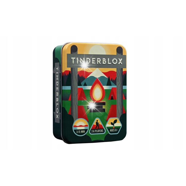Настолна игра Asmodee Tinderblox, 6 години, комплект