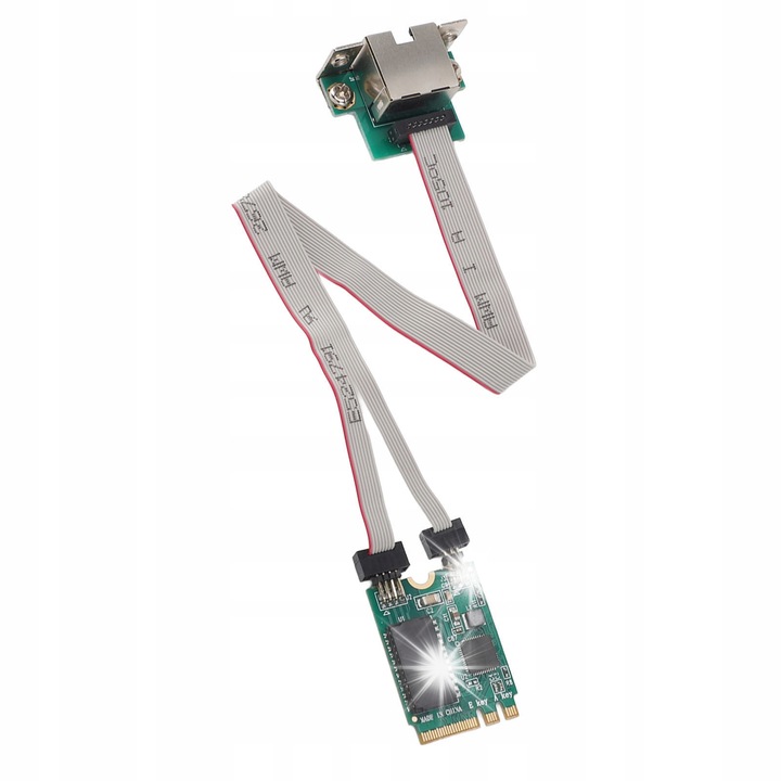 Placa de retea M.2 2.5G, RTL8111H, 2.5G, 1 port, 2.5G/1000/100Mbps