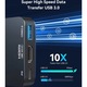 Adapter USB-C 3 in 1 Sounix, HDMI 4K, port USB 3.0, 100W, gri