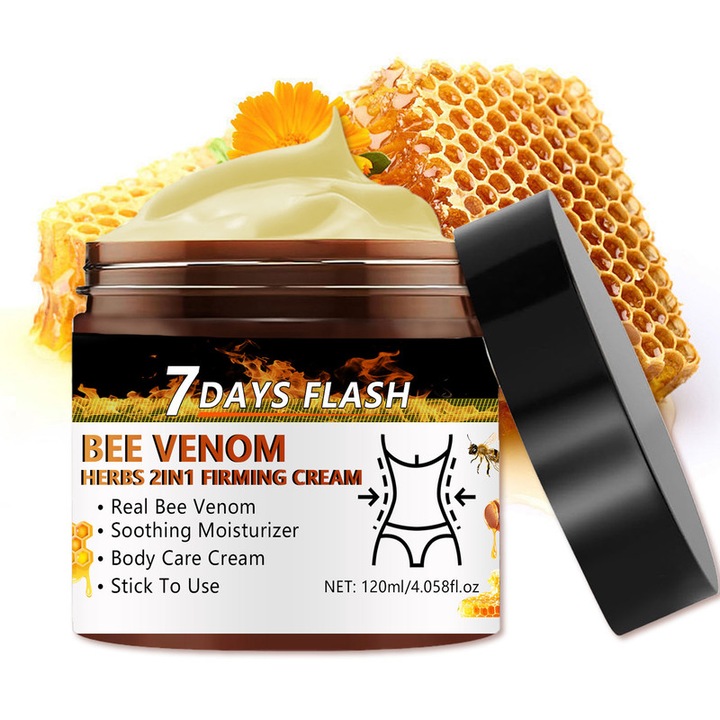 SUMIFANG testápoló krém méhméreggel és gyógynövényekkel, termikus hatású, 120ml