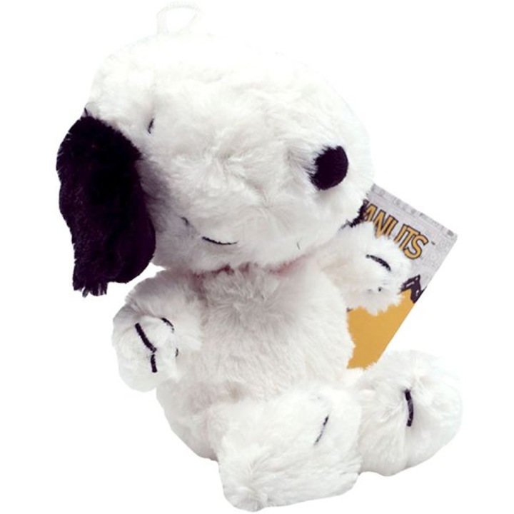 Puha plüss Snoopy játék, 15 cm (ülve)
