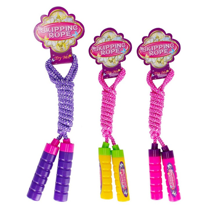 Corzi sarituri Mega Creative, 234cm, multicolor, pentru copii 5+