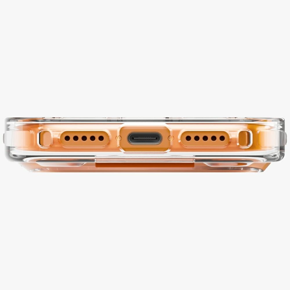 Carcasa Uniq Heldro Air cu MagClick compatibila cu iPhone 17 Pro Max, Portocaliu