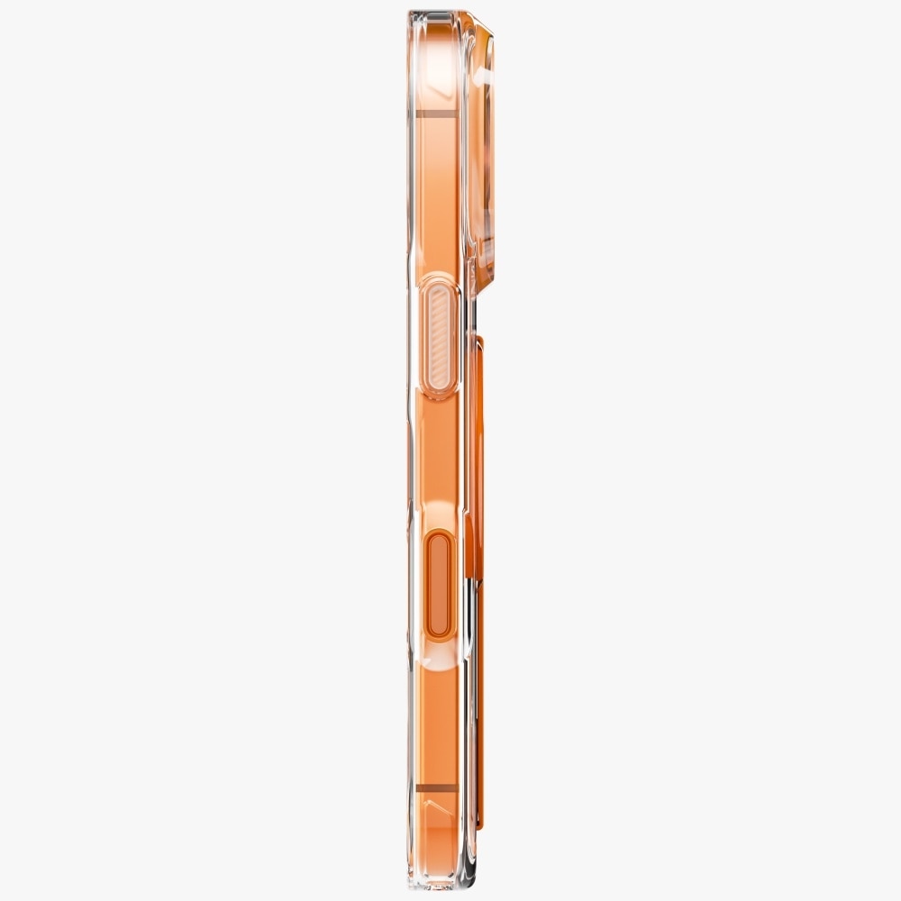 Carcasa Uniq Heldro Air cu MagClick compatibila cu iPhone 17 Pro, Portocaliu