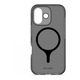 Carcasa Decoded DropTec Transparent Backcover cu MagSafe compatibila cu iPhone 17, Negru