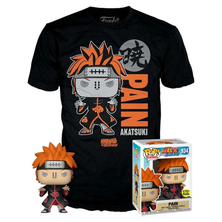 Фигурка Funko Pop! & Тениска Naruto Pain (943) Размер S