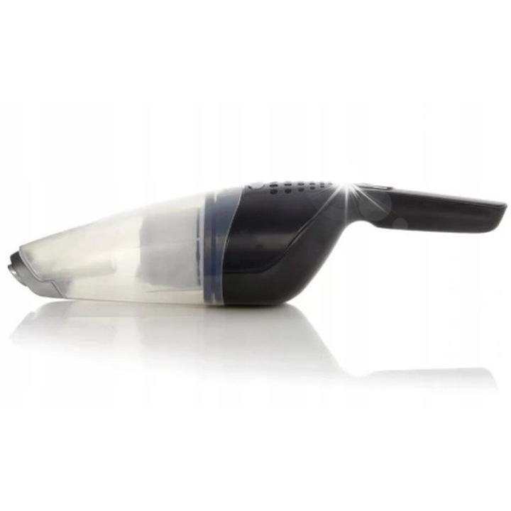 Aspirator auto Goblin EHV101B, fara fir, 15 min autonomie, 0,4L, negru