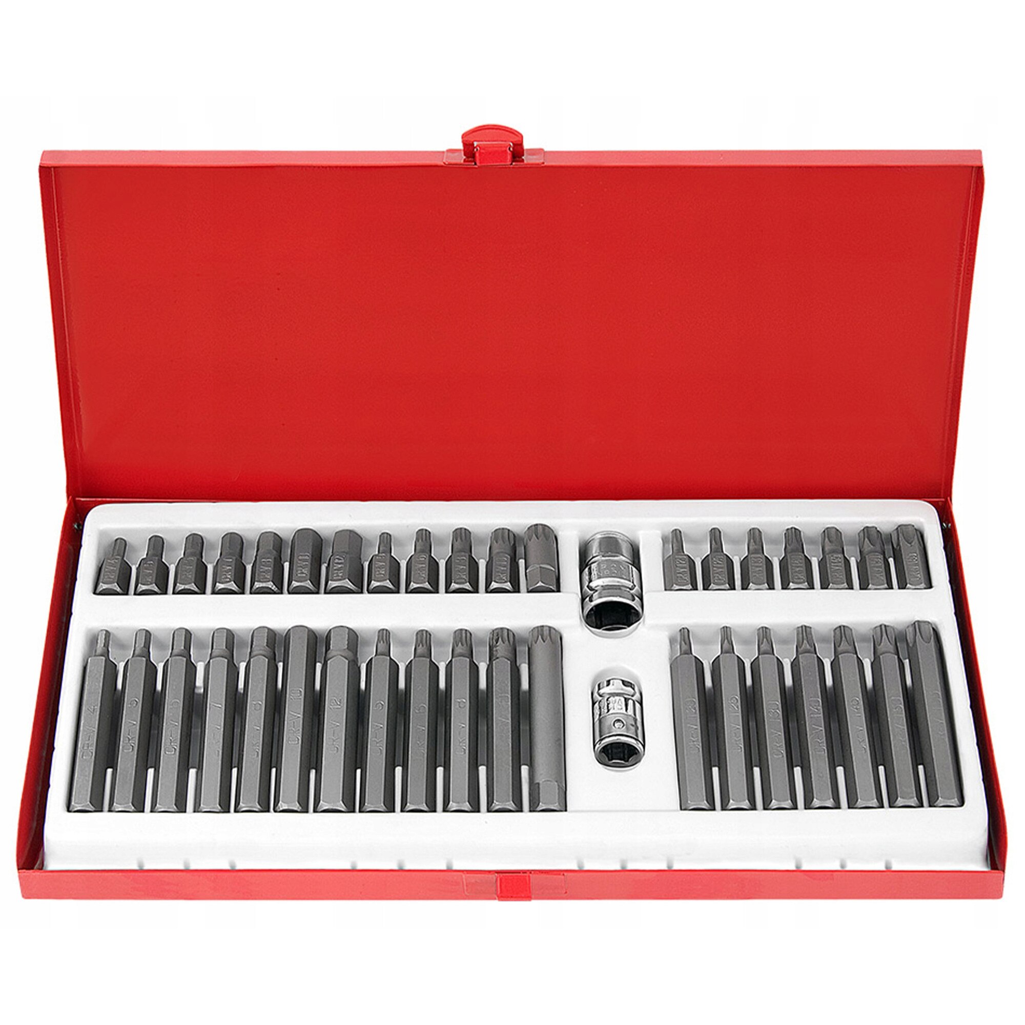 Set Chei Torx, Spline, Imbus 40 Piese cu Adaptoare 1/2