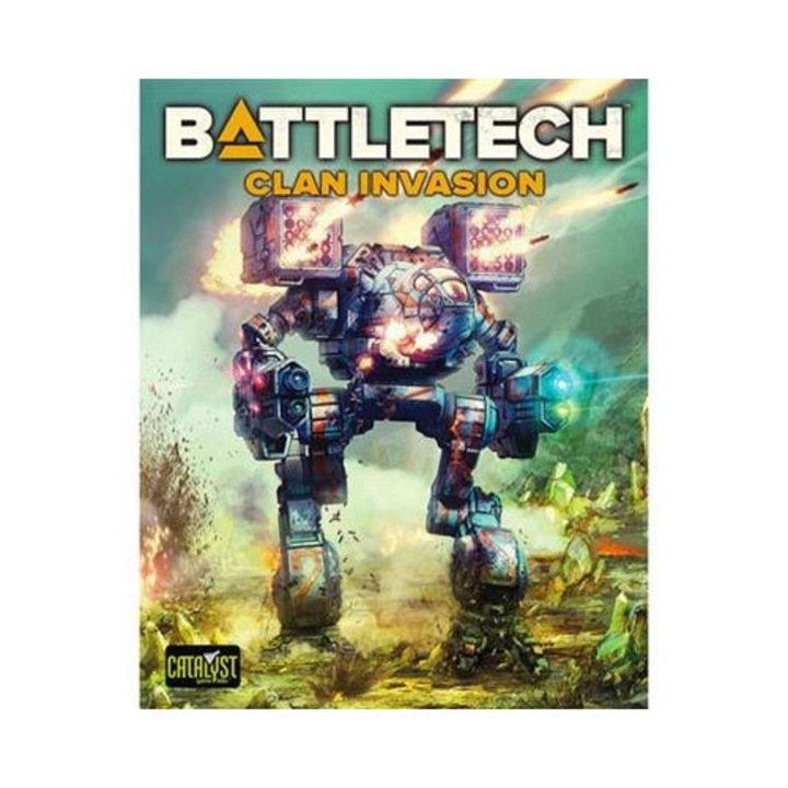 Battletech, extensie Clan Invasion Box, 7 miniaturi, multicolor