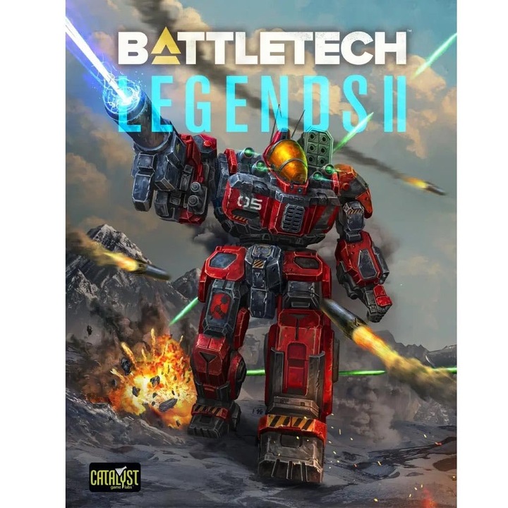 BattleTech: Legends, Catalyst Game Labs, carte tipărită, 75 de personaje, full color